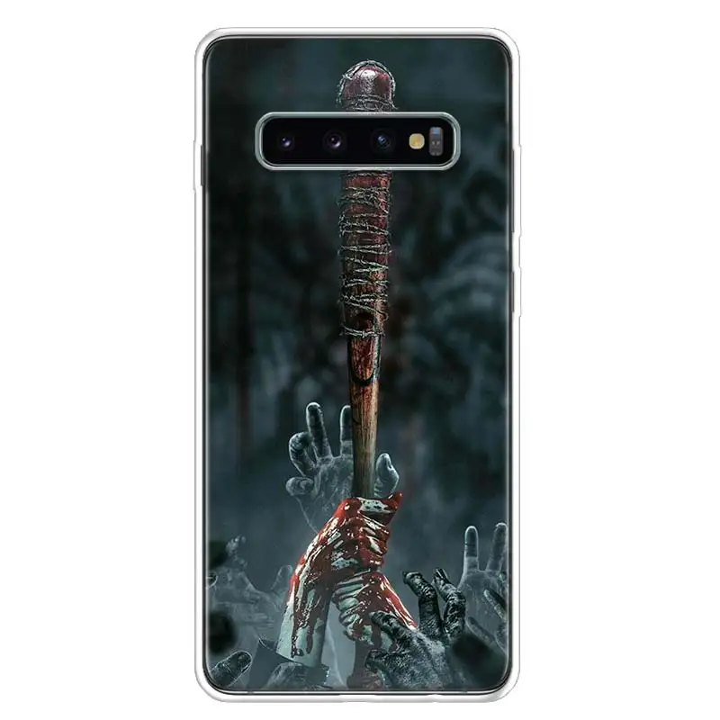 TW224-8 С изображениями из сериала «Ходячие мертвецы» крышка чехол для телефона для samsung Galaxy S10+ Note 10 9 8 S9 S8 J4 J6 J8 плюс S7 S6 корпус под плетенную сумку - Цвет: TW224-8