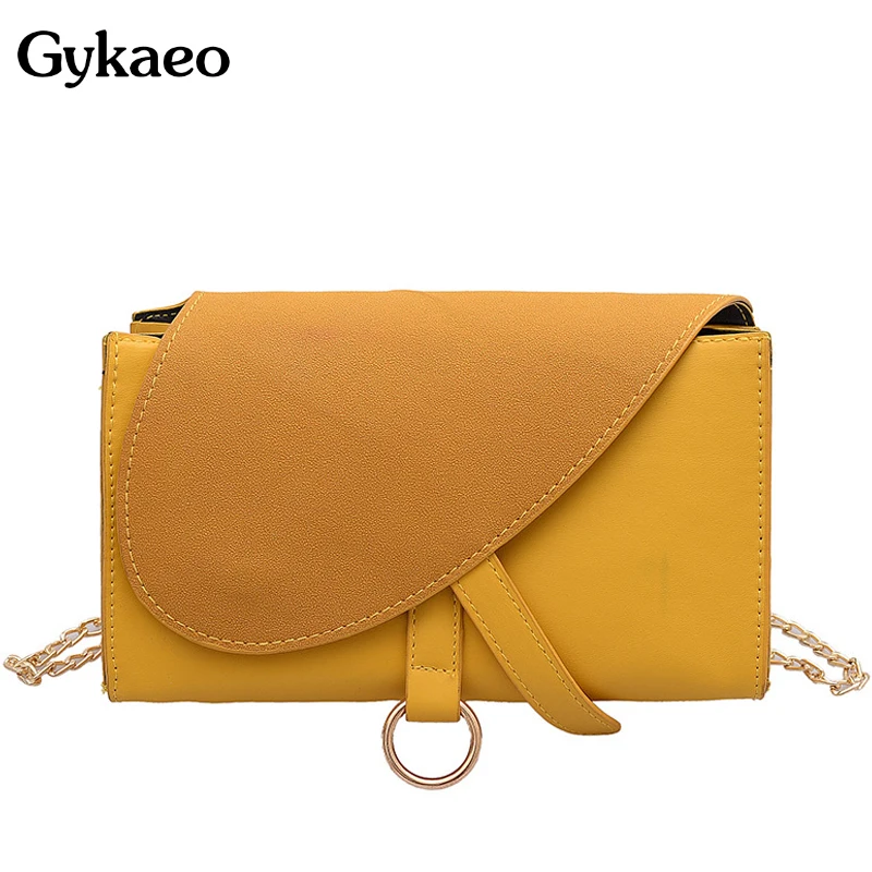 Gykaeo 2020 зимние роскошные сумки женские дизайнерская модная маленькая сумка через