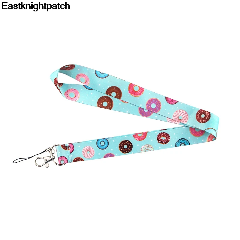 Многофункциональный шнурок в виде милого пончика для детской брелока карточка