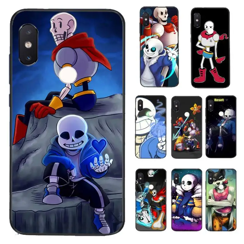 YNDFCNB undertale papyrus sans doggo чехол для телефона Xiaomi Redmi 5 5Plus 6 6A 4X 7 7A 8 8A 9 Note 5A 8Pro 8T 9|Бамперы| |