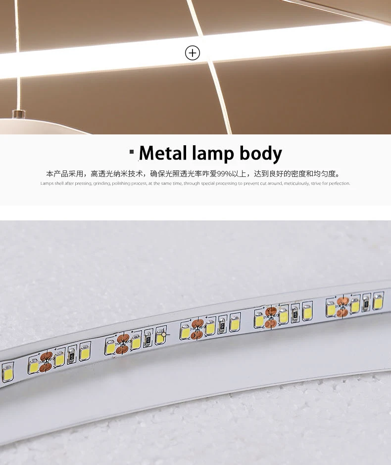 Современная акриловая люстра подвесной светильник дизайнерский lamparas de techo colgante |