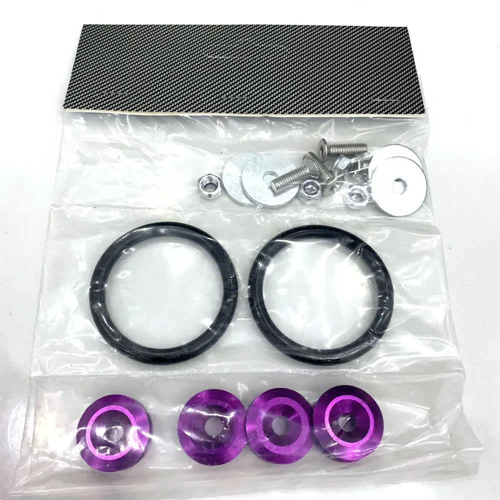 

Car Front Rear Bumper Hatch Cover Fixing Buckle Surrounded By Reinforcing Washer Quick Release Surrounding Screw