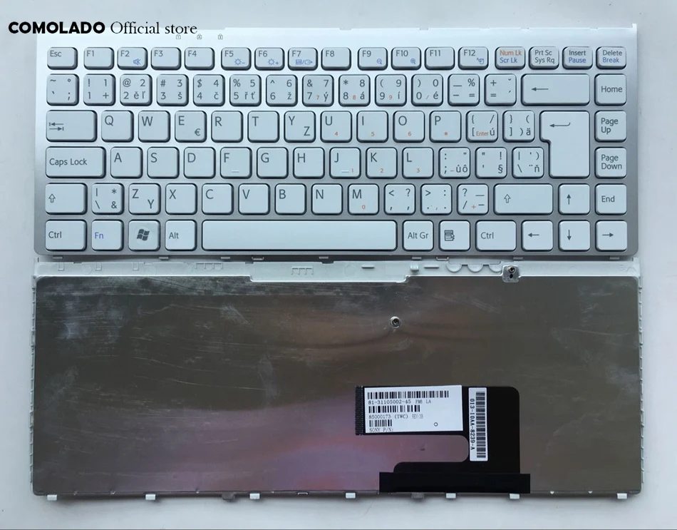 Испанская Арабская французская Турецкая клавиатура для Sony Vaio FW11 FW130 FW139 FW140 FW145 FW150