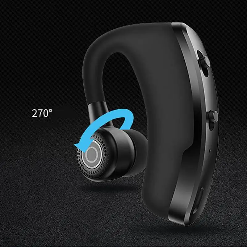V9 Single Ear Business Earphone Hanging RDA Scheme 5.0 Sports Bluetooth Headset Fone De Ouvido Headphones Earbuds Auriculares |