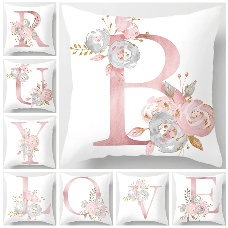 

Printed Cushion Cover Decorative Pillow Cushion Covers Pillowcase Cushion For Sofa Polyester Pillowcover Cushion Cover Car Decor