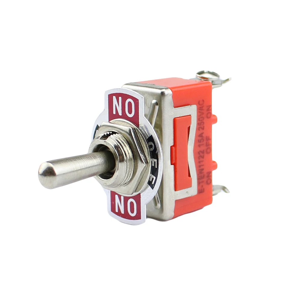 1 шт. E TEN1122 15A 250V AC 3 контактный ВКЛ ВЫКЛ ВКЛ. 12 мм переключатель
