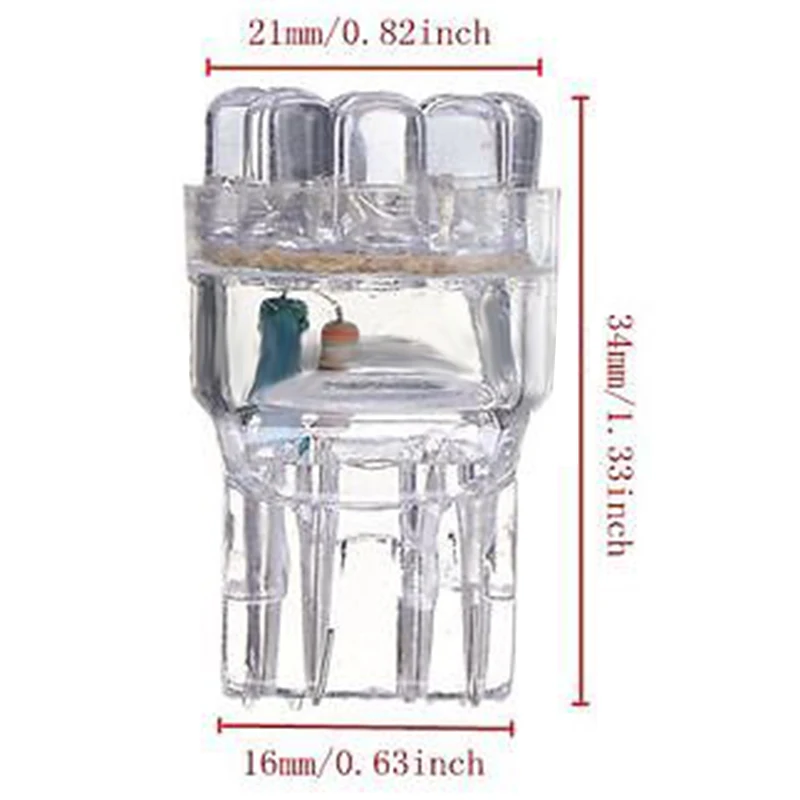 Новое поступление 2 шт. Автомобильные светодиодные стоп светильник лы T20 7443 7440 9