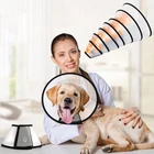 Чехол для защиты от лизания домашних животных, аксессуары для груминга больших собак, послеоперационный ошейник для больших собак, товары для животных