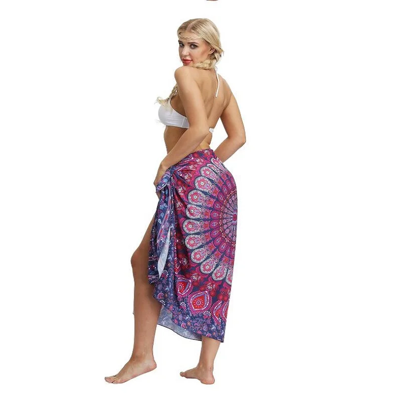 Europe and the United States beach towel summer explosions floral digital print holiday special towels |
