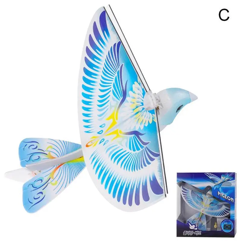 

360 Degree Flying RC Bird Toy Flying Birds Electronic Mini RC Drone Toys Helicopter 235x275x70mm 2.4 GHz Remote Control E-Bird