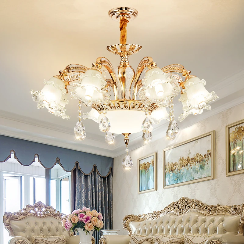 Роскошная люстра в скандинавском стиле светильник для гостиной спальни отеля