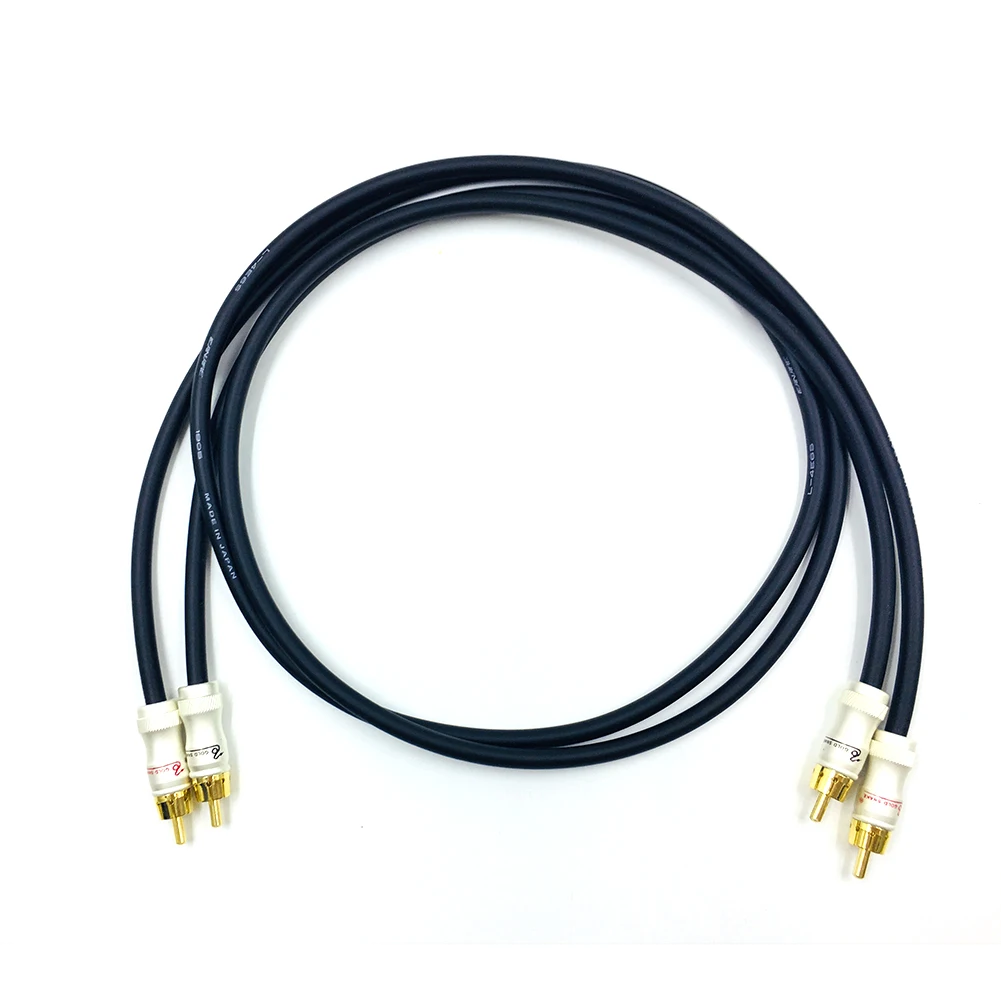 Hi-fi стерео пара RCA кабель высокопроизводительный сигнальный провод Hi-Fi аудио 2rca к