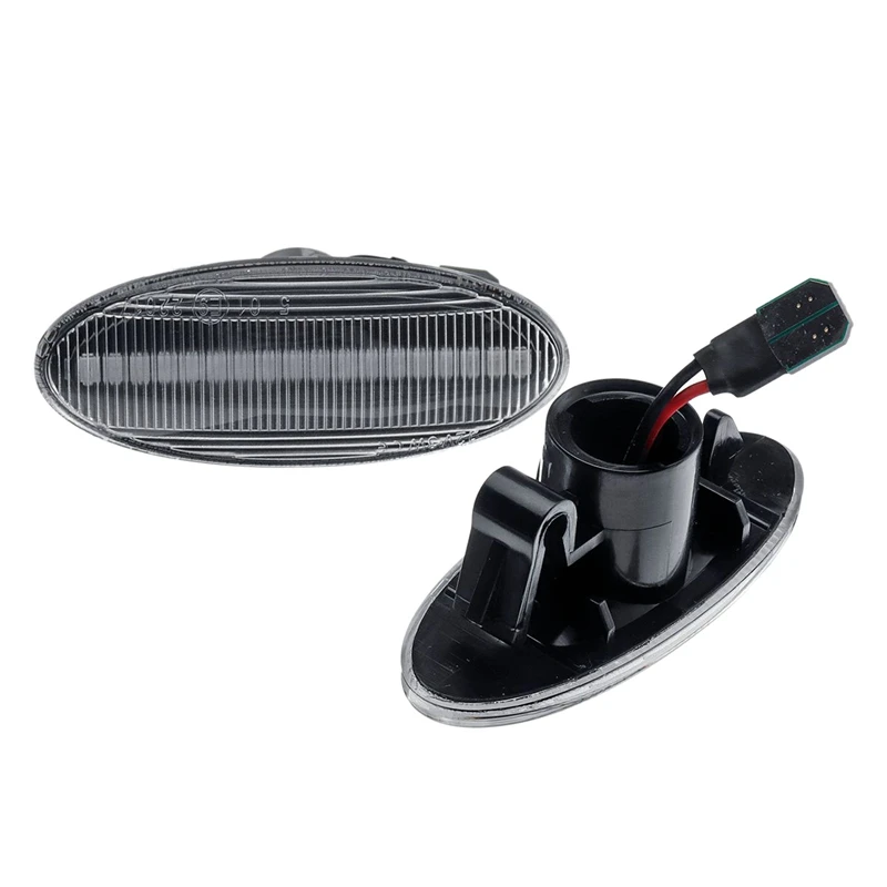 2 шт. автомобильный светильник с поворотным сигналом светодиодный боковой