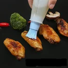 12 шт. Портативный силиконовое масло бутылка с щеткой для выпечки кулинарные барбекю наметка Кондитерские Кухня выпечки Мёд гаджеты инструмент для барбекю