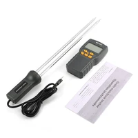 md7822 digital grain moisture meter analyzer temperature thermometer humidity hygrometer water damp detector tester