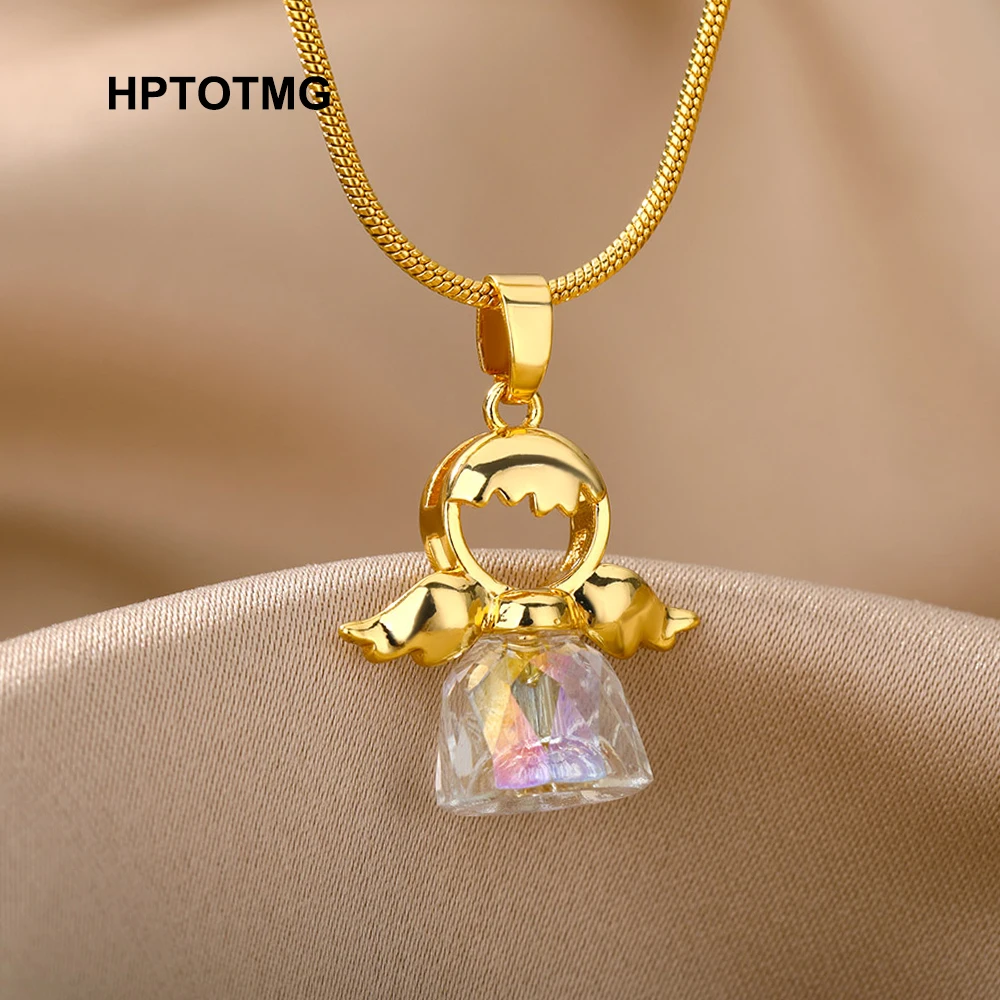 Цепочка с подвеской в виде цветка розы для женщин готическое ожерелье из