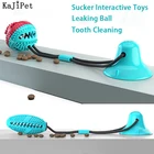 Писк жевательные игрушки для собак утечки мяч для кошек зубная щетка для животных Собака Щенок игрушки силиконовые присоски интерактивные жевательные игрушки для собак для кошек для питомца собаки