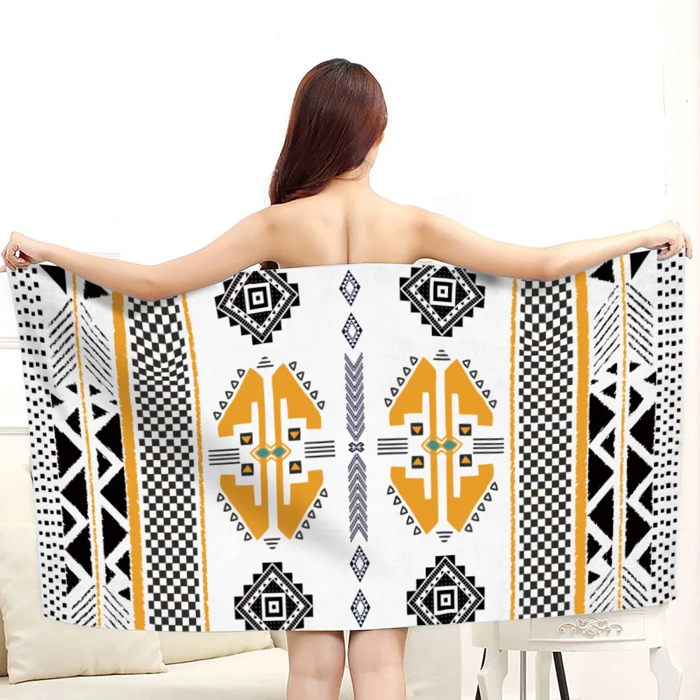 

2021 в богемном стиле Стиль PatternSummer пляжные Полотенца микроволоконная Абсорбирующая печатных Банные полотенца из микрофибры Полотенца s микр...