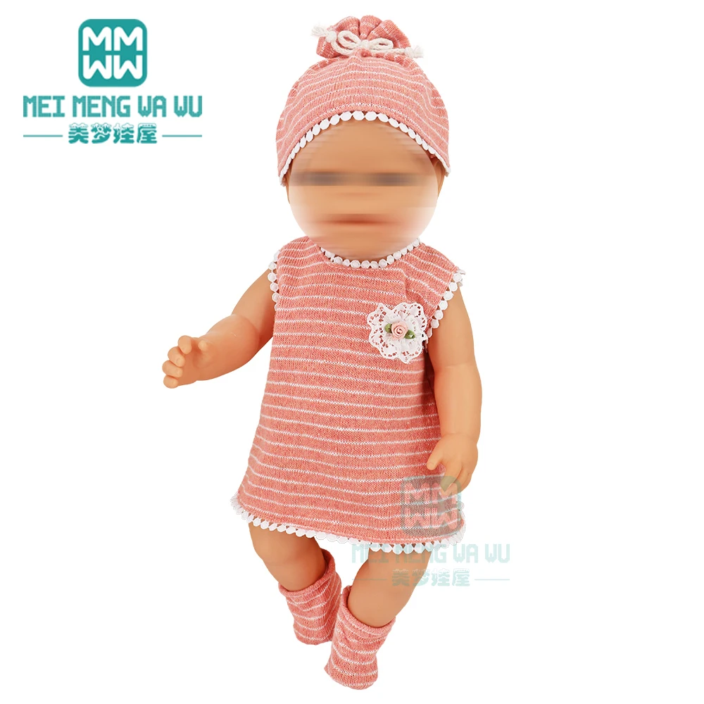 Одежда для куклы 43-45 см игрушка новорожденных кукла-американка платье девочки