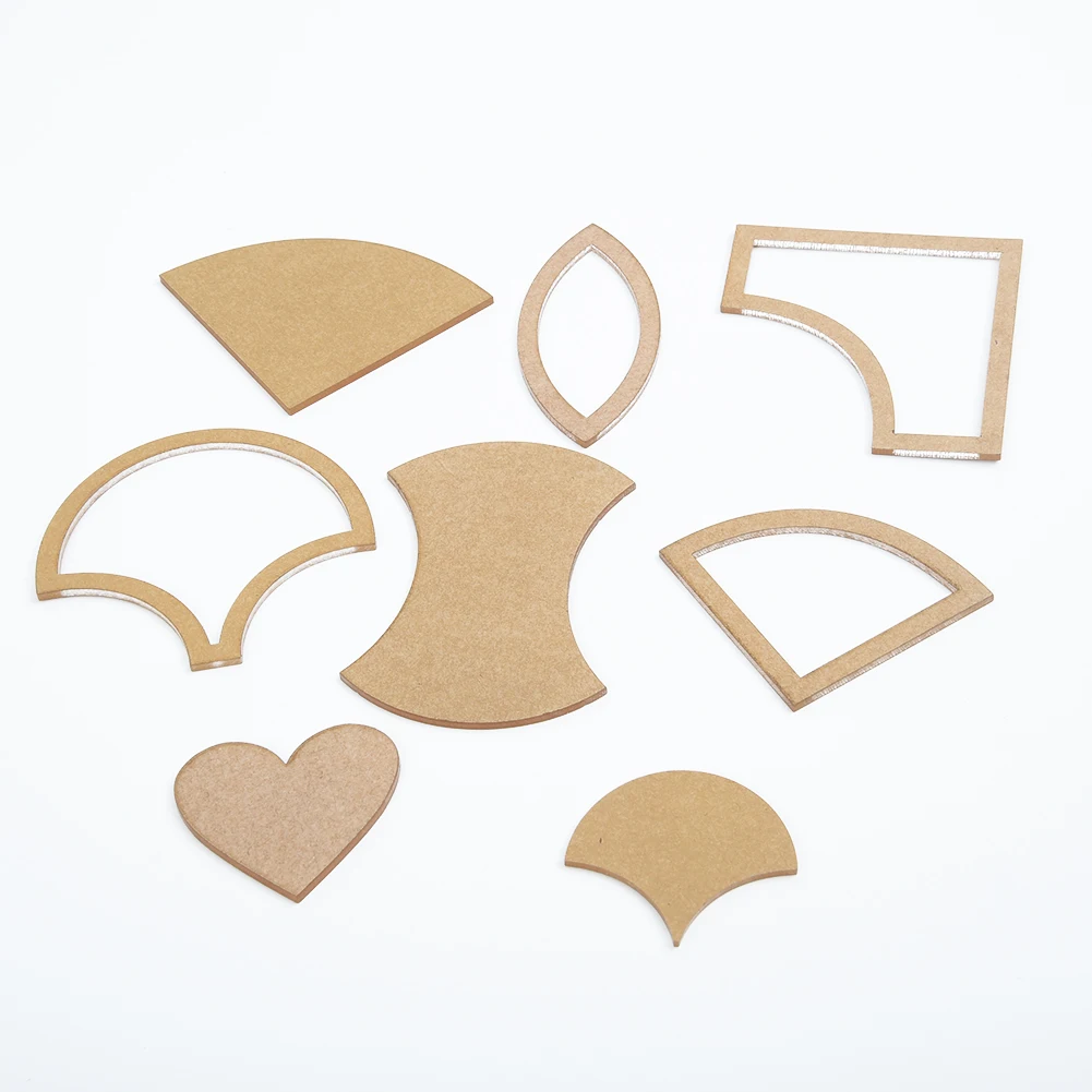 54 шт. многоразовые разные шаблоны для одеял пластиковый инструмент сделай сам