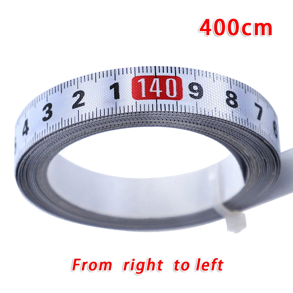 

Adhesive Rolled Ruler Measuring Waterproof Rust proof Tool Nylon Coated Sticky
