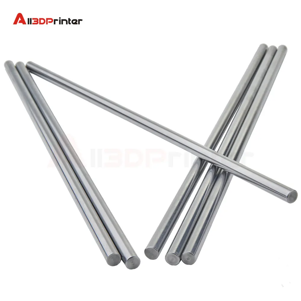 

1PCS D8 Optical axis 6mm 8mm 10mm 12mm linear shaft 3d printer parts 8mm 400mm Cylinder Chrome Plated Liner Rods axis
