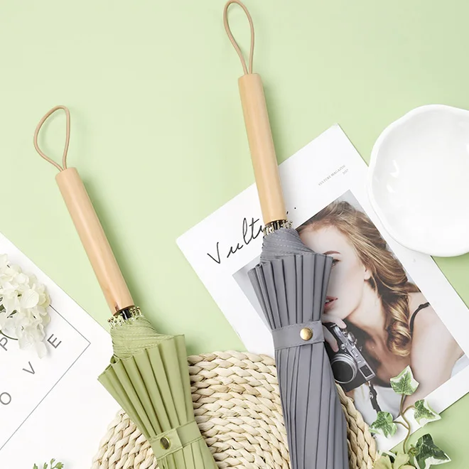 Японский зонт от солнца автоматический Ветрозащитный складной пляжный для улицы