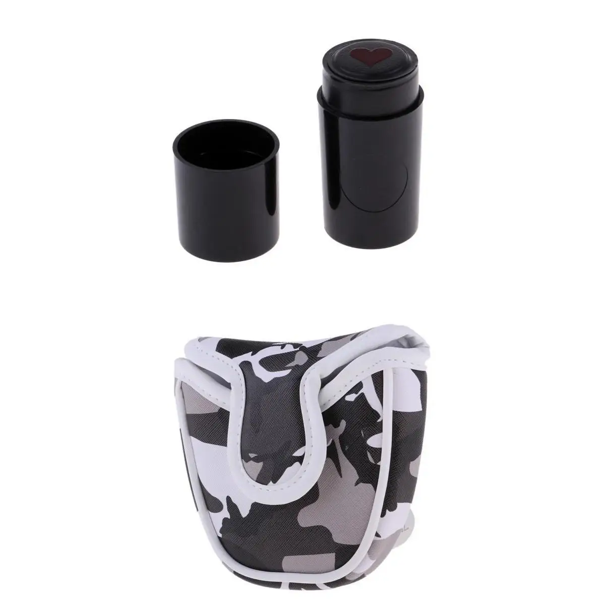 Полукруг премиум ПУ колотушка для гольфа крышка водонепроницаемый Паттер