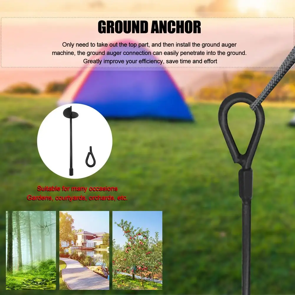 1/4 шт. заземляющий анкер простые в использовании фиксированные стойки для