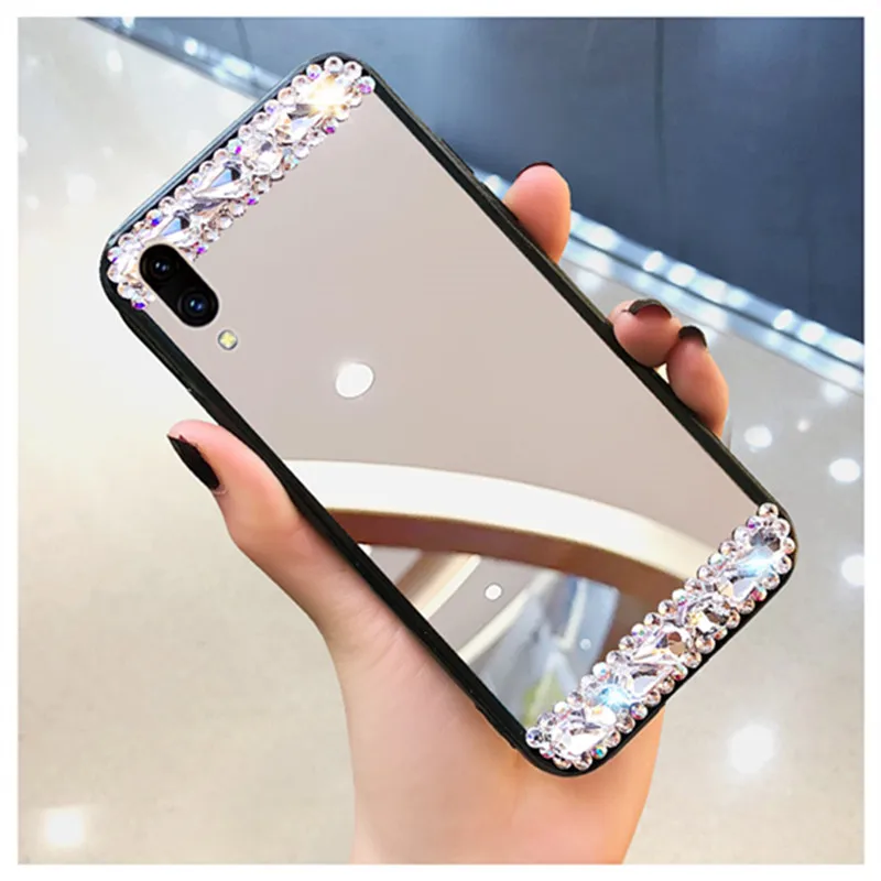 Новый Алмазный зеркальный чехол для телефона Samsung S20 Plus S21 S22 Note 20 Ultra 10 Lite M51 A91 A81 A51