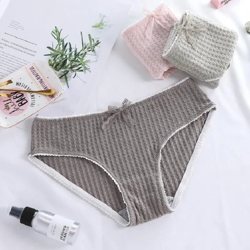 Трусы женские хлопковые с низкой посадкой 5 цветов | Женская одежда