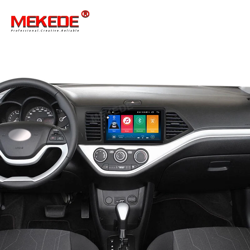 MEKEDE Android 9 0 &quot2Din автомобильное радио GPS Navigatio KIA PICANTO Morning для 2011 2012 2013 2014 головное