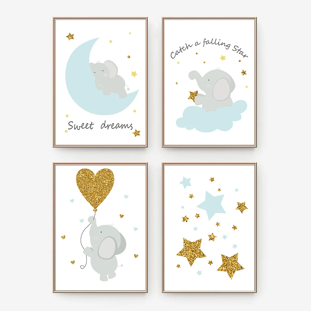 Алмазная 5d картина сделай сам мультяшный слон алмазная вышивка полная круглая