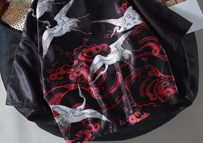 

Yukata haori men Japanese kimono cardigan men samurai costume clothing kimono jacket mens kimono shirt yukata haori