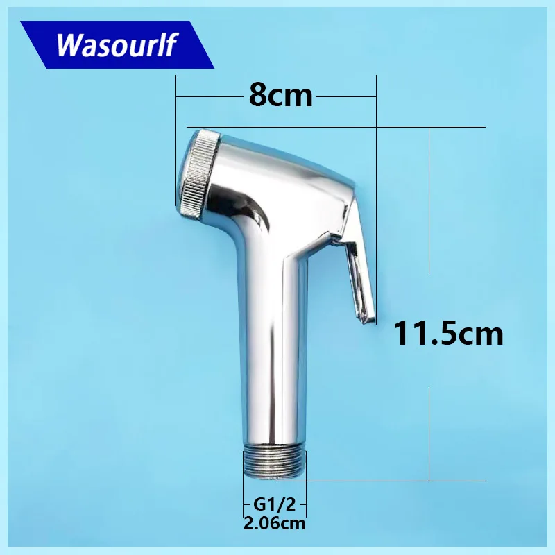 Wasourlf Туалет ручной опрыскиватель для Биде набор душевых шлангов белый Т-адаптер