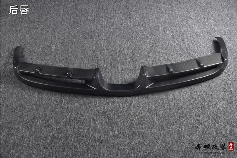 Высококачественный спойлер для заднего бампера из углеродного волокна крышка