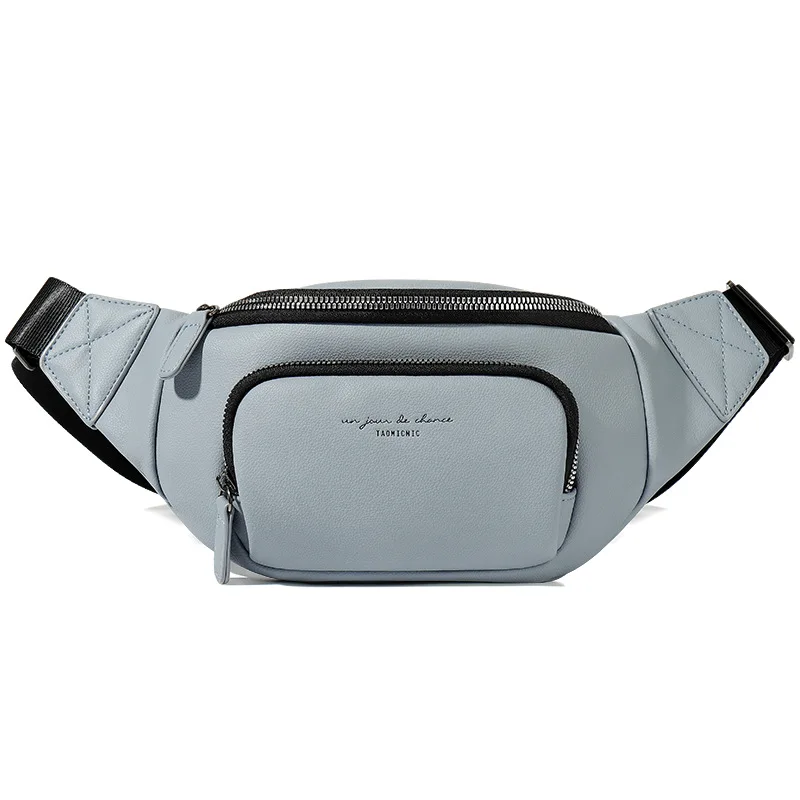 

2021 new women's waist bag sports women's breast bag women's large capacity