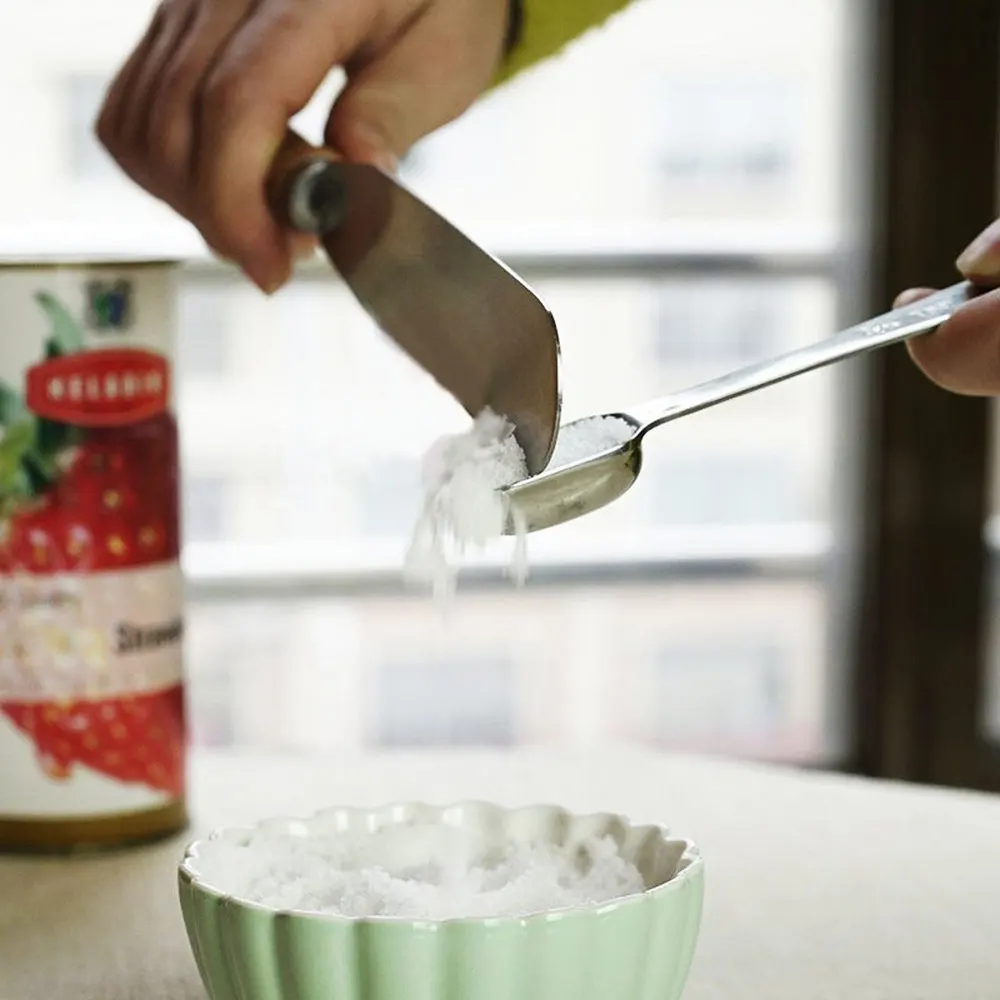 6 шт./компл. металлические мерные ложки из нержавеющей стали для сухих и жидких