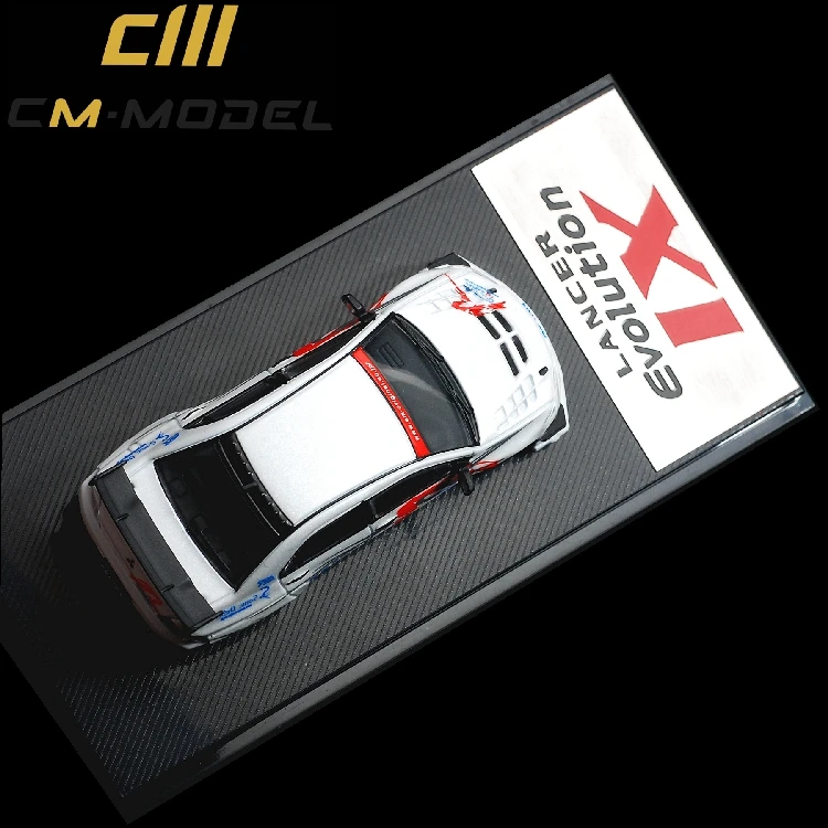 CM модель 1:64 Mitsubishi Lancer Evolution IX жемчужная белая автомобиля|Наземный транспорт| |