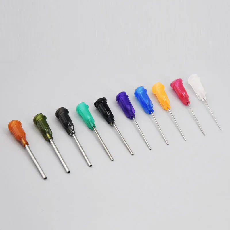 Syringe Dispensing Needles Screw needle 14G 15G 16G 18G 20G 21G 22G 23G 25G 27G Blunt Tip 1 Inch Length Non-Sterile 20pcs | Канцтовары