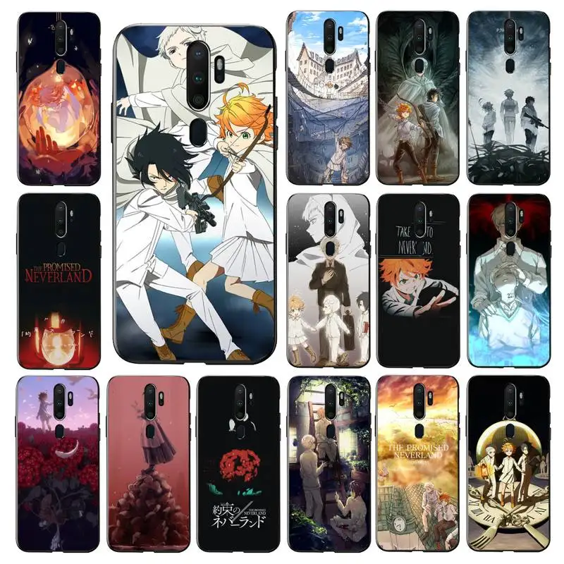 

YNDFCNB Anime The Promised Neverland Phone Case for vivo Y91C Y11 17 19 53 81 31 91 for Oppo a9 2020