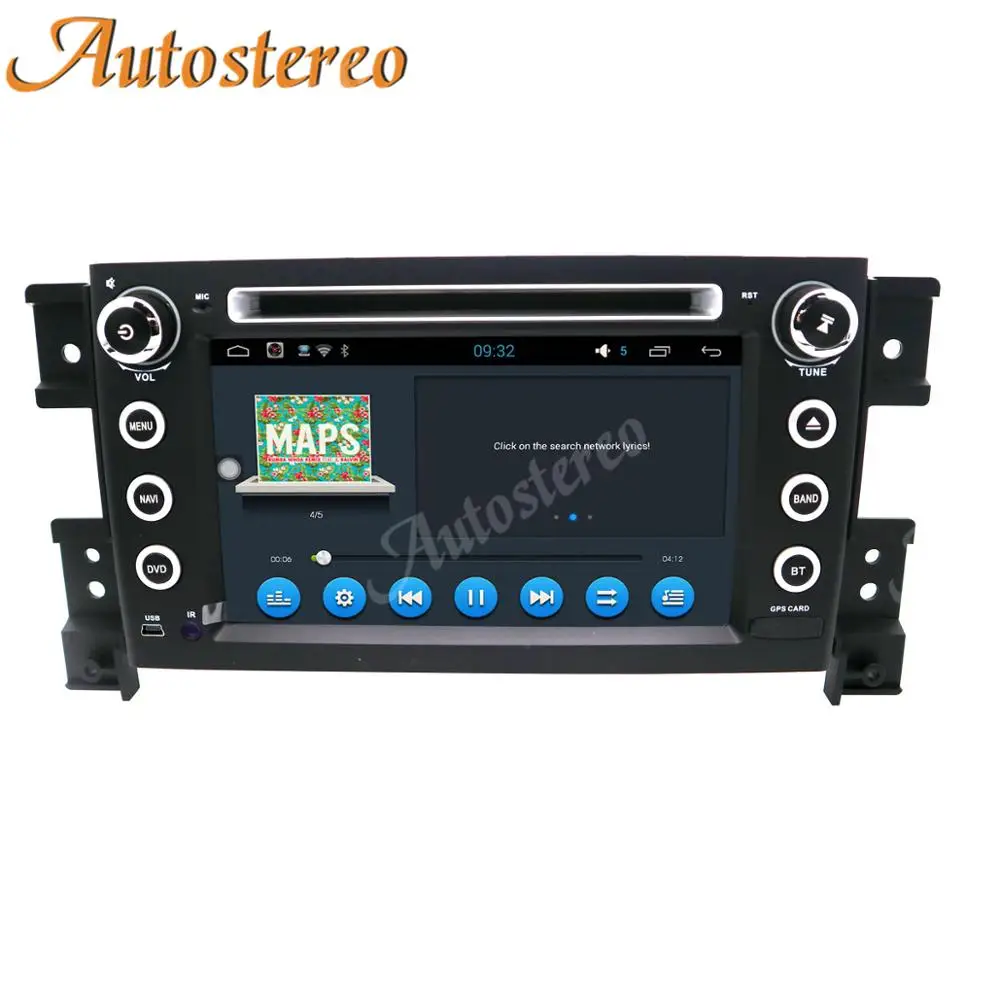 Магнитола для Suzuki Grand Vitara автомобильный dvd-плеер на основе Android-2005 2012 GPS-навигация