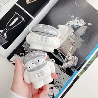 cute astronaut earphone cases for apple airpods pro cover cartoon silicone headphones case box for airpods 1 2 3 headset