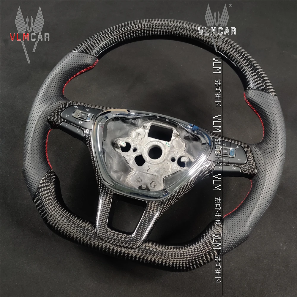 Индивидуальное специализированное рулевое колесо VW Golf из углеродного волокна