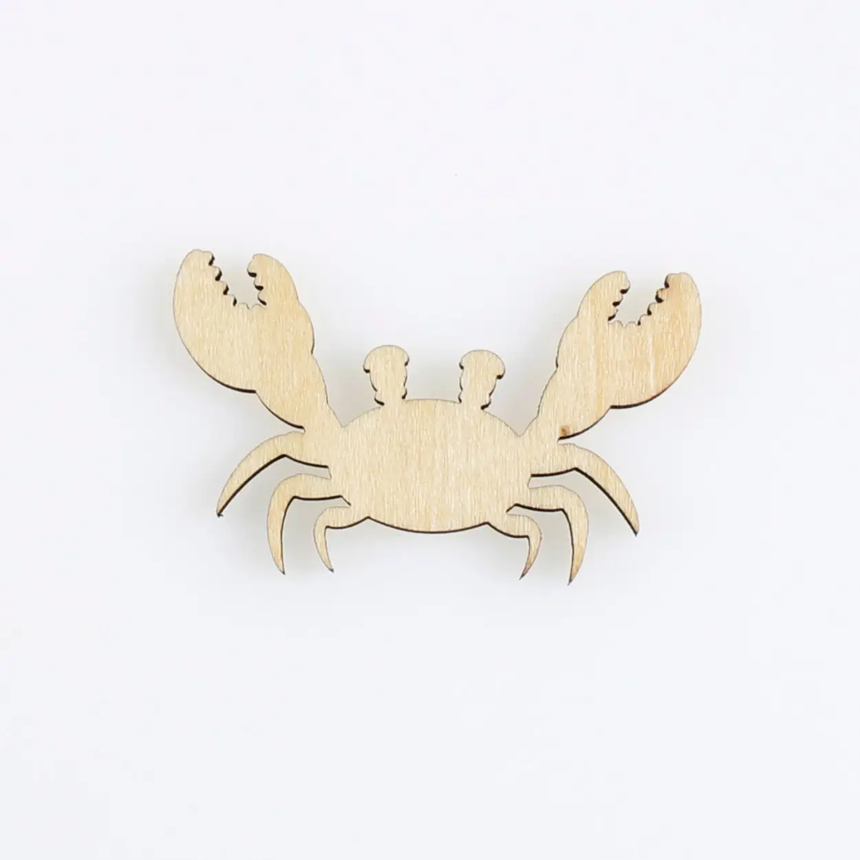 

Hairy crab shape, mascot laser cut, Christmas decorations, silhouette, blank unpainted, 25 pieces, wooden shape (1695)