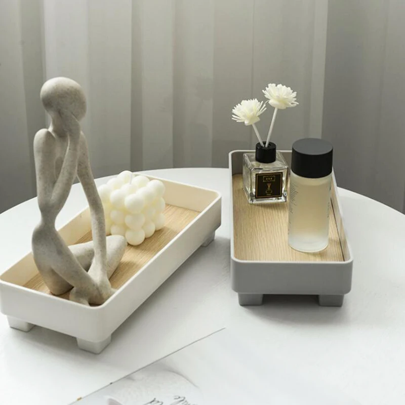 Современные декоративные лотки домашний декор Круглый лоток для хранения