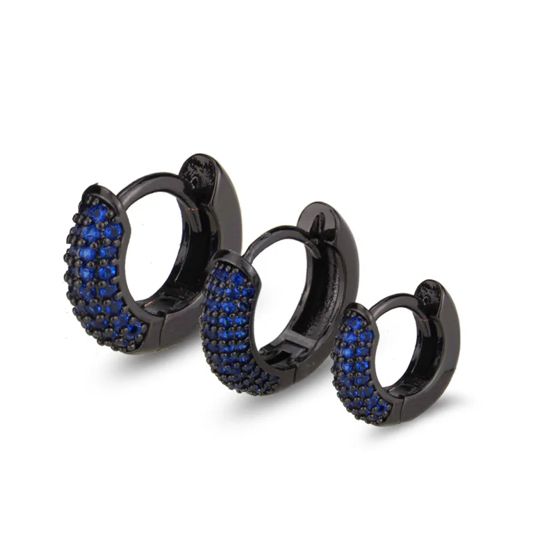 

Europe and The United States 2020 Best-selling Multi-size Multicolored Zircon Earrings New Fashion Earrings Trendy 2020