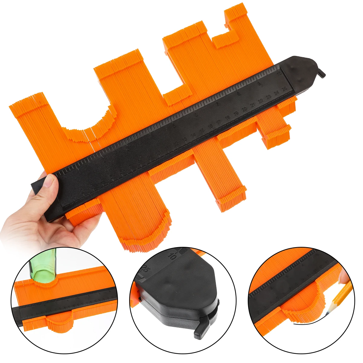 Инструмент для маркировки плитки ламината падения 12/14/25 контурный манометр