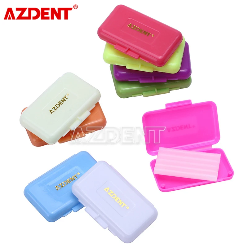 AZDENT 9 коробок стоматологический ортодонтический воск с различными приятными