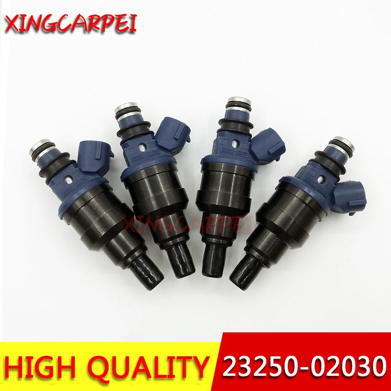 

4pcs/lot 23250-02030 Fuel Injector Nozzle For 92-97 Toyota Carina E AT190 4AFE AT191 7AFE 2325002030 2320902030